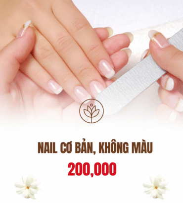 COUPON LÀM NAIL CƠ BẢN – THE GARDEN 1975 SPA